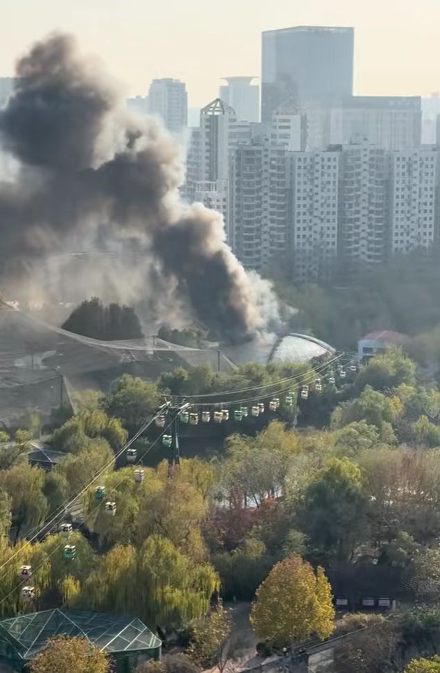 起火无伤亡施工用火不慎引燃屋顶开元棋牌网